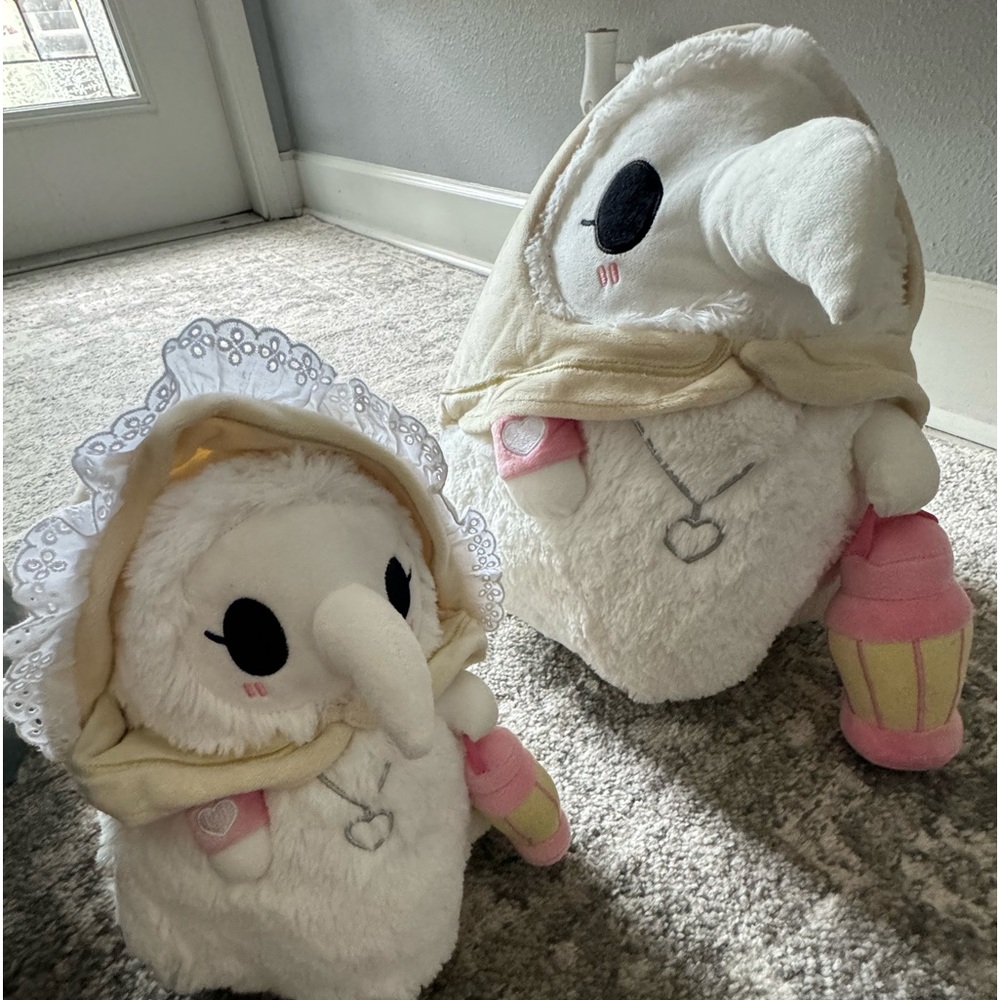 Squishable Plague Nurse and Mini Squishable Plague Nurse 🙂🙂
